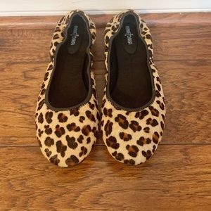 Calf hair Minnetonka flats